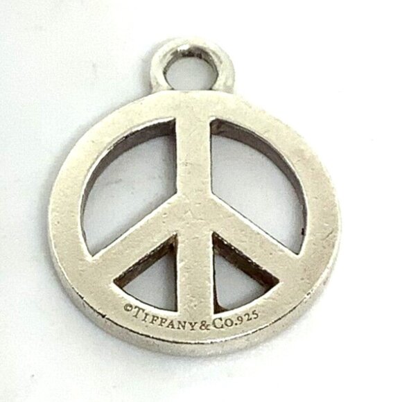 Tiffany & Co. Sterling Silver Peace Pendant Charm - Picture 1 of 4